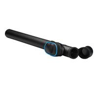 Estuche r gido Casemaster Q-Vault Supreme para tacos de billar/pool. Capacidad para un taco completo de 2 piezas (1 extremo/1 flecha). Color negr