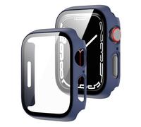 Estuche r?gido para Apple Watch SE/Series 6/5/4 de 40 mm, paquete de 2, con protector de pantalla de vidrio templado 9H, [sensible al tacto] [cobertur