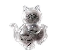 Estuche Recolector De Pelo De Gato Conmemorativo Magnético Transparente