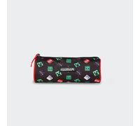 Estuche Escolar Minecraft TNT - ToyBags - Gamer Case - Diseño con Forma Cilíndrica - Portatodo con 1 Compartimento - Interior Forrado y Cierre de Cremallera - 8 x 22 x 8 cm