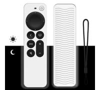 Estuche Remoto de Silicona Compatible con Apple TV 4K Siri Remote 3.ª generación (2022) / 2.ª generación (2021),Funda Protectora