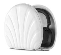 Estuche Resistente Geekria Pro Compatible con Sony WH-CH710N, WH-1000XM6, WH-1000XM5, WH-1000XM4, MDR-1AM2, Carcasa rígida, Duradero, protección Multicapa, Bolsa de Viaje (Blanco)