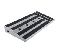 Estuche resistente para pedalera de guitarra, pedales de efectos de guitarra, accesorios de pedal de guitarra, panel de pedal de guitarra con cinta adhesiva