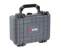 Estuche rνgido protector Eylar a prueba de agua y golpes con espuma aprobada por la TSA 8.12 pulgadas 6.56 pulgadas 3.56 pulgadas (gris)