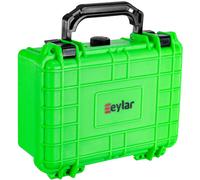 Estuche rνgido protector Eylar a prueba de agua y golpes con espuma aprobada por la TSA 8.12 pulgadas 6.56 pulgadas 3.56 pulgadas (verde neσn)