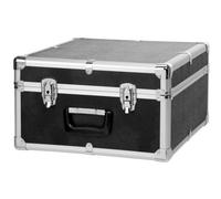 Estuche rígido Cantabile Classic para acordeones 48 Bajos, Acolchado Negro, asa, herrajes metálicos, 4 Patas, Dimensiones Interiores Aprox. 43x41x23 cm.