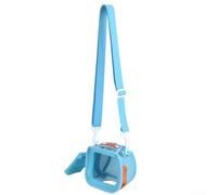 Estuche rígido de almacenamiento para Yoto para mini edición 2024, bolsa portátil con correa ajustable, soporte seguro para accesorios de reproductor de música, azul claro (azul claro)