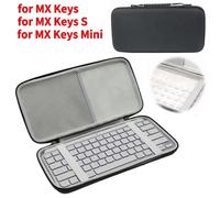 Estuche rígido de EVA para teclado iluminado, bolsa de transporte de viaje, estuche protector antipolvo para llaves Logitech MX, Mini teclado inalámbrico MX Keys