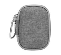 Estuche Rígido de EVA Resistente a Las Manchas con Interior de Lana, Cargador Portátil, Bolsa de Almacenamiento Rígida para IWALK Mini LinkPod, Nano y (Grey)