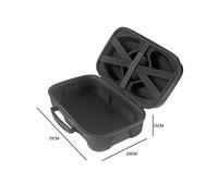 Estuche rígido de transporte negro Consola de juegos Mandos de viaje Estuche de almacenamiento Estuche protector