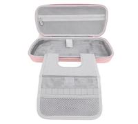 Estuche Rígido de Transporte para ROG Ally 2023 RC71L, ROG Ally X 2024 RC72LA, Claw A1M, Estuche Protector Rígido de PU, con Bolsillo Interior, Ranura para Tarjeta TF (Pink)