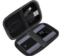 Estuche rígido EVA Lamshaw Compatible con Brovi E6888 5G, Funda Protectora a Prueba de Golpes con Almacenamiento para Cable USB, Ideal para Router móvil Wi-Fi Pro 5 (Negro)