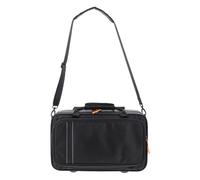 Estuche Rígido para Clarinete Negro Portátil Asas Reforzadas | Oxford Resistente, Correa al Hombro, Doble Transporte, Acabado Anti Manchas y Protección Frente al Polvo