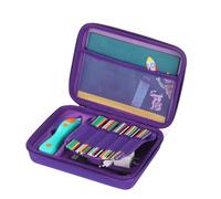 Estuche Rígido para el Kit de Impresión 3D 3Doodler Start+ y accesorios, Organizador de Transporte para Set de Actividades Artísticas, Compatible con Refil de Filamento y Cable USB