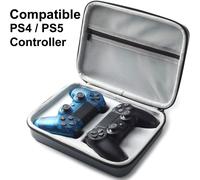 Estuche rígido para mando DualSense y DualShock (negro)