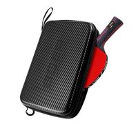 Estuche rígido para Tenis de Mesa, Impermeable para Raqueta de Tenis, rígida para Remo, de Transporte para de pádel con Correa elástica, Fundas para sostener paletas y