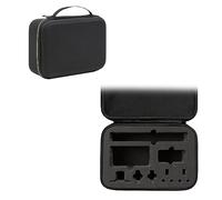 Estuche rígido portátil negro bolsa de almacenamiento para cámara Action 4 para viajes, hogar, oficina, solo funda