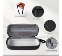 Estuche Rígido Portátil para Bomba de Aire Eléctrica Xiaomi, Bolsa de Almacenamiento para Inflador de Neumáticos de Bicicleta, Conector de Aire y Accesorios de Tubo (Solo )