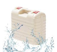 Estuche rígido resistente al agua, caja de almacenamiento impermeable, caja de almacenamiento de tanque, caja de almacenamiento para camping, caja de almacenamiento portátil, recipiente de