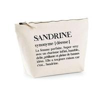 Estuche Sandrine Definition | Bolsa de aseo de maquillaje Idea Bolsa de regalo