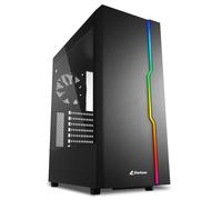 Estuche Sharkoon RGB Slider ATX (Negro)