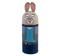 Estuche Silicona Disney Zootropolis Judy - Estuche Escolar Extensible con Cremallera para niños y niñas | Potalápices Vertical pequeño Práctico, Material Escolar para la Vuelta al Cole