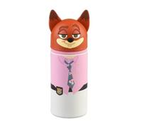 Estuche Silicona Disney Zootropolis Nick - Estuche Escolar Extensible con Cremallera para niños y niñas | Potalápices Vertical pequeño Práctico, Material Escolar para la Vuelta al Cole