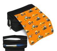 Estuche suave de gran capacidad de doble capa para lápices | Estuche para lápices y organizador de artículos de papelería para niñas en casa escuela aula viajes oficina