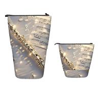 Estuche telescópico de pie de gran capacidad para lápices, bolsa de lápices labrador retriever, perros, estuche retráctil para lápices, organizador portátil, bolsa de maquillaje para suministros de