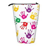 Estuche telescópico para lápices, estuche para lápices de pie para autismo, bolsa organizadora de papelería, estuche portátil para bolígrafos para oficina, escuela, adolescentes, bolsas para niñas