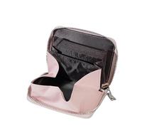Estuche tipo billetera con tarjetero con cremallera de PU minimalista más delgado con múltiples ranuras para hombres y mujeres en 8 opciones de color elegante Soporte tipo billetera de PU liviano y