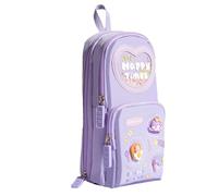 Estuche tipo mochila para lápices de pie, estuche de gran capacidad para la escuela, mochila de pie, organizador, cono chica, Refer to description, Unisex