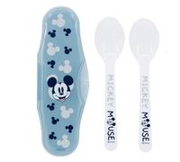 ESTUCHE TODDLER 2 CUCHARAS PP MICKEY MOUSE FULL OF SMILES