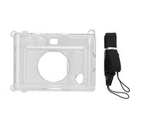 Estuche Transparente Compatible con FujiInstax Mini EVO Estuche Transparente para Cámara Estuche Protector Transparente Cubierta Dura de PVC Estuche Rígido para Transporte Bolsa