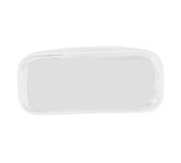 Estuche transparente con ventana permanente de PVC, resistente al agua, plan impermeable para materiales escolares, planificador de bolígrafos de PVC impermeable