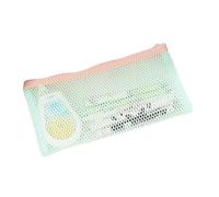 Estuche transparente de alta capacidad, resistente al agua, organizador de bolígrafos portátil para escuela, oficina, bolsa profesional, Green