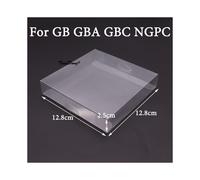 Estuche transparente para cartuchos de juego GB, GBA, GBC, NGPC, CIB, cubierta de plástico PET para N64, NES,