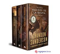Estuche Trilogía Nacidos de la Bruma (Mistborn). NUEVO. ENVÍO URGENTE (Librería