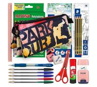 Estuche Triple de Cremalleras Karactermania PRODG Pack Escolar 40 Utensilios