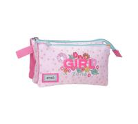 Estuche triple Girl Zone Fucsia - Enso