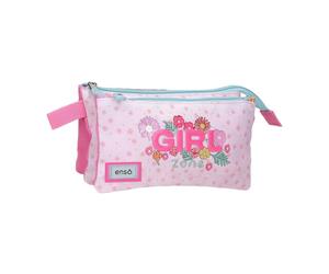 Estuche triple Girl Zone Fucsia - Enso
