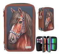 Estuche triple LUXURY HORSE - Miss Melody