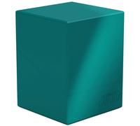 Estuche Ultimate Guard Boulder Solid para m s de 100 cartas TCG con funda doble, color petr leo. Almacenamiento seguro y duradero para juegos de