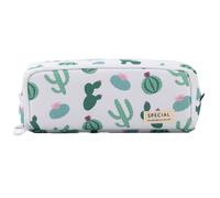 Estuche versátil para artículos de papelería para llevar a todas partes, bolsa de viaje ligera y lavable, estuche de lona para lápices para