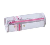 Estuche Vertical Para Brochas De Maquillaje Neceser Transparente Cilíndrico