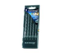 Estuche w77 5 brocas ø5-6x115 ø6-8-10x165mm BLUE MASTER