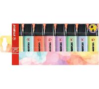 STABILO Boss Original Pastel marcador 8 pieza(s) Punta de cincel Multicolor