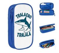 Estuches de lápices Shark In Shoes Brain Rot Tralaero Tralala Estojo de lápices Italian Brainrot Caja de bolígrafos Estudiante Gran capacidad para estudiantes Caja de lápices regalo para el Festival