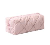 Estuches para lápices, estuche para marcadores con cremallera, bolsa de almacenamiento de lápices de viaje, cosméticos, bolsa organizadora para estudiantes, adultos, adolescentes y niños (M-rosa)