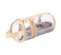 Estuches para lápices, estuche transparente para marcadores con cremallera, bolsa de almacenamiento para lápices, bolsa de maquillaje de viaje, organizador para estudiantes, adultos, adolescentes y